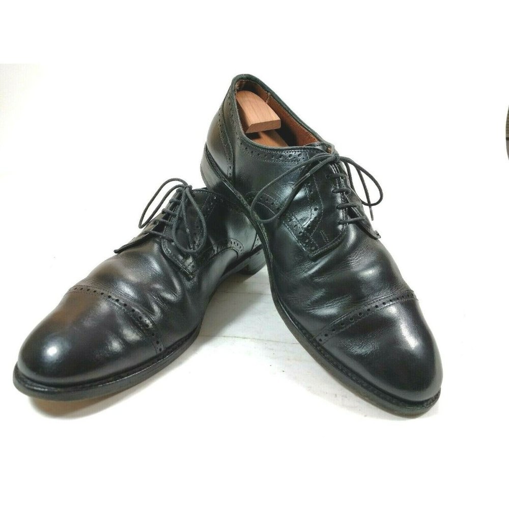 Allen Edmonds THE CITY Leather Cap Toe Lace Up 12